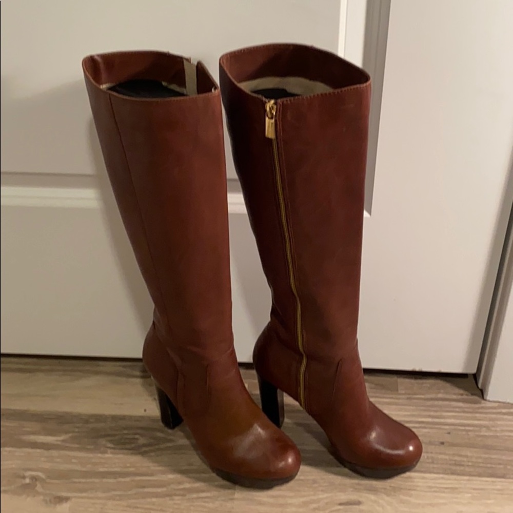 MICHAEL Michael Kors Tall Platform Boots - 6.5
